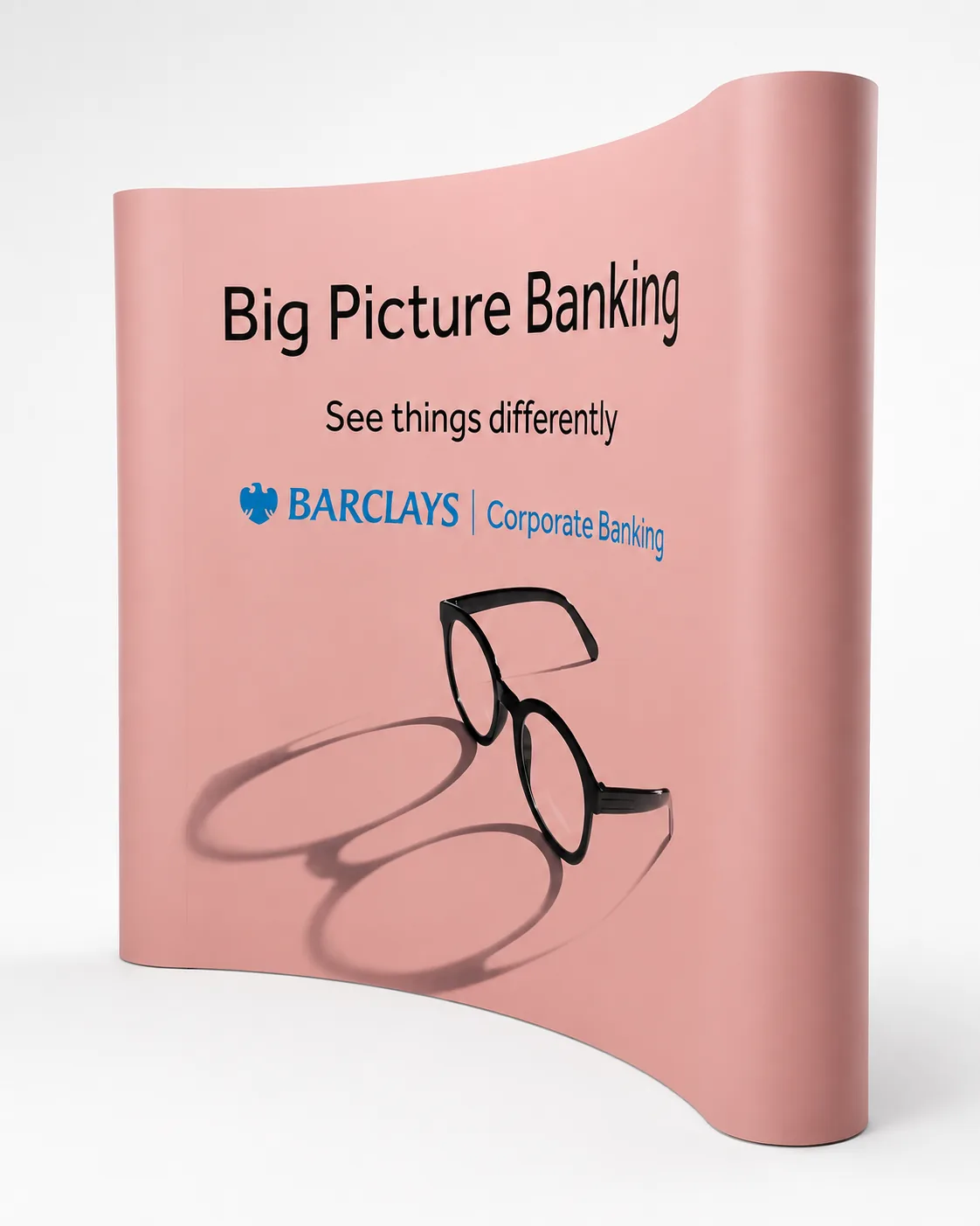 Barclays Big Picture Banking pop-up display printed by City Images