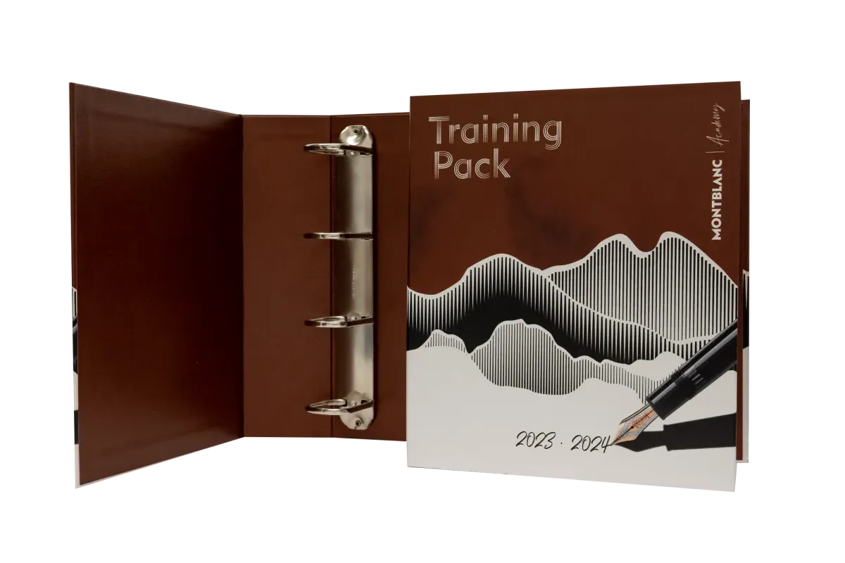 Custom made ring binder